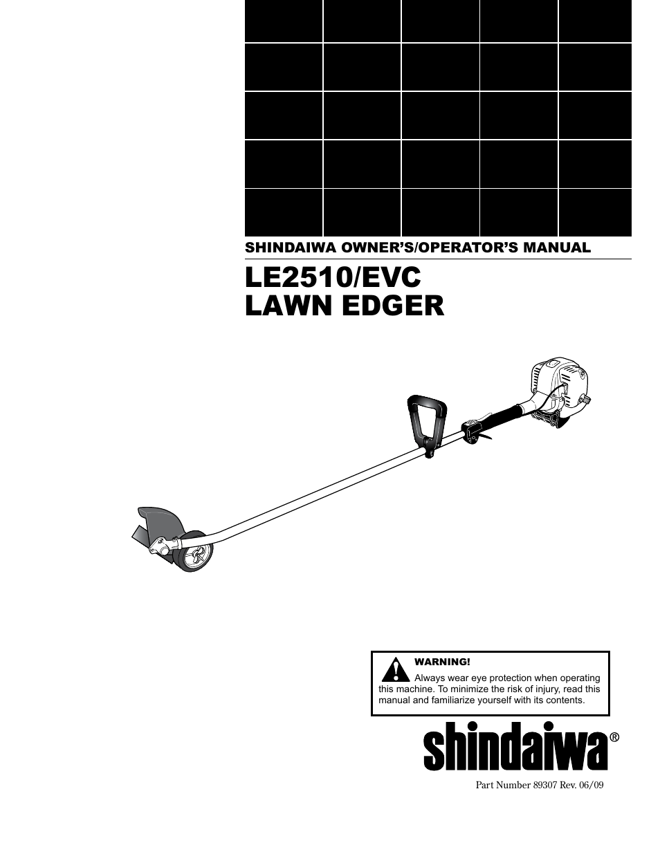 Shindaiwa 89307 User Manual | 60 pages