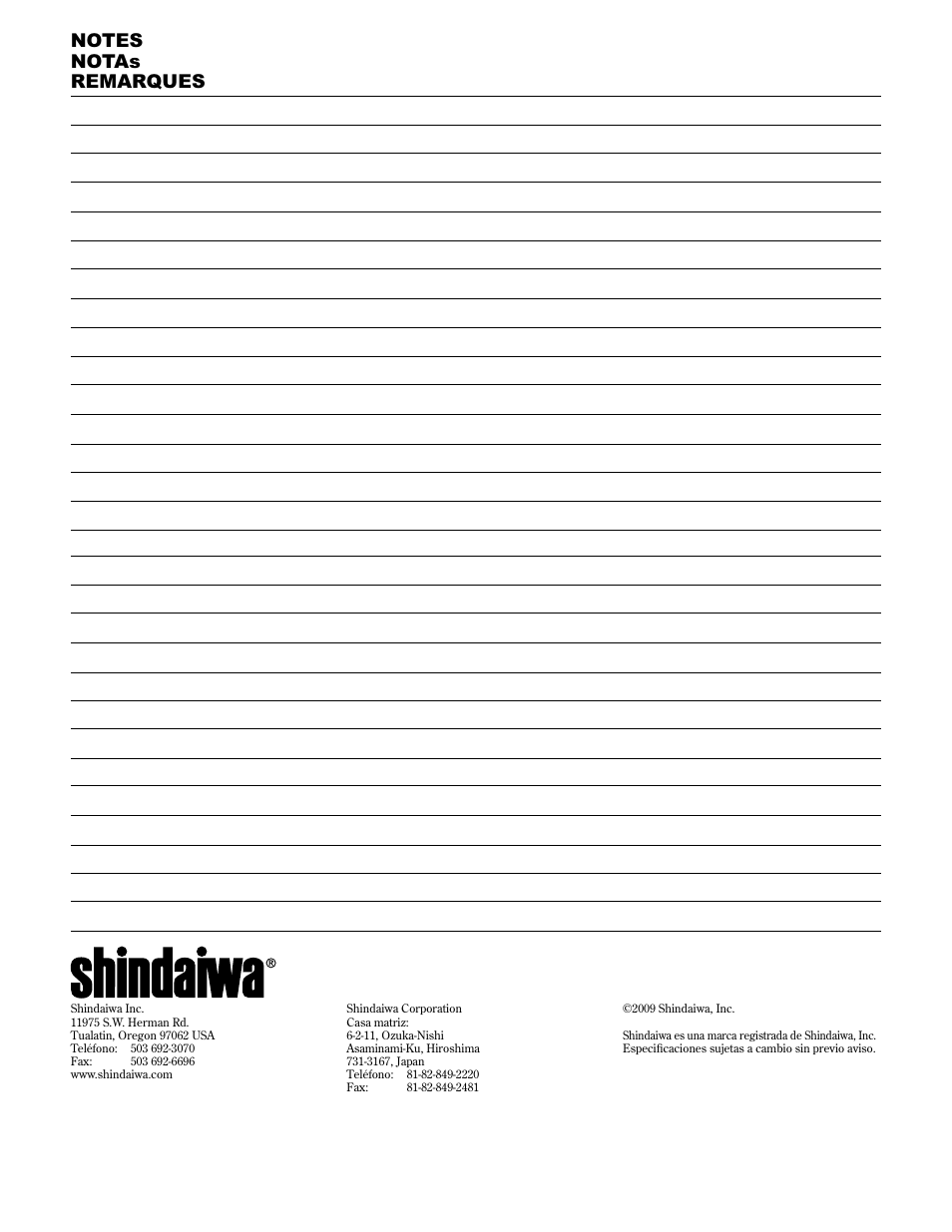 Shindaiwa 89307 User Manual | Page 40 / 60