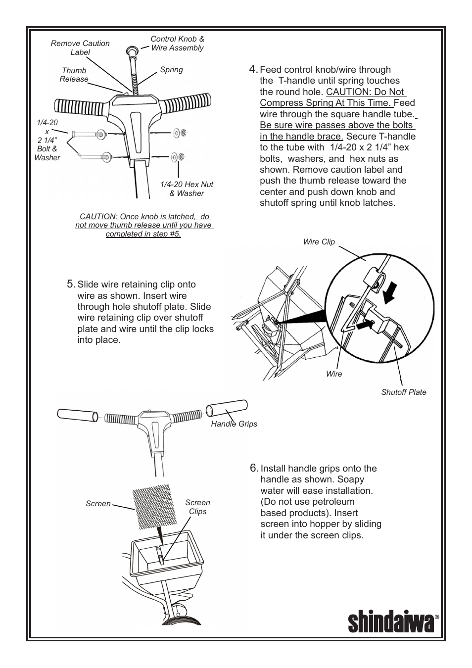 Shindaiwa HomePro 76RS User Manual | Page 3 / 8