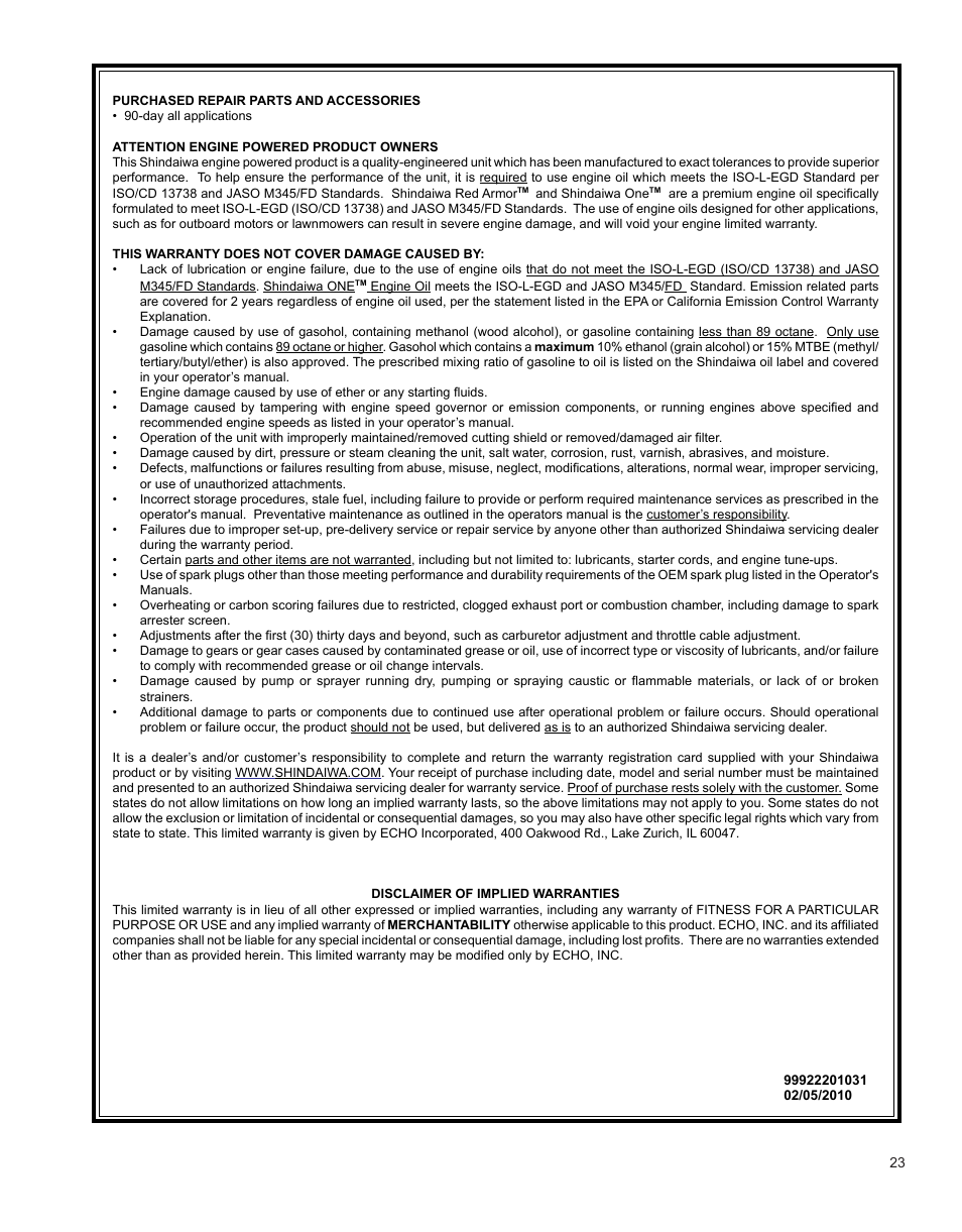 Sharpening blades | Shindaiwa HT231 User Manual | Page 23 / 28