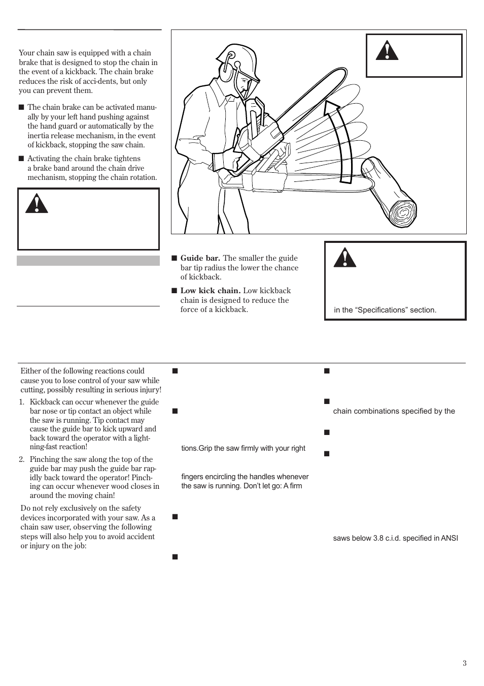 Shindaiwa 502s User Manual | Page 3 / 66