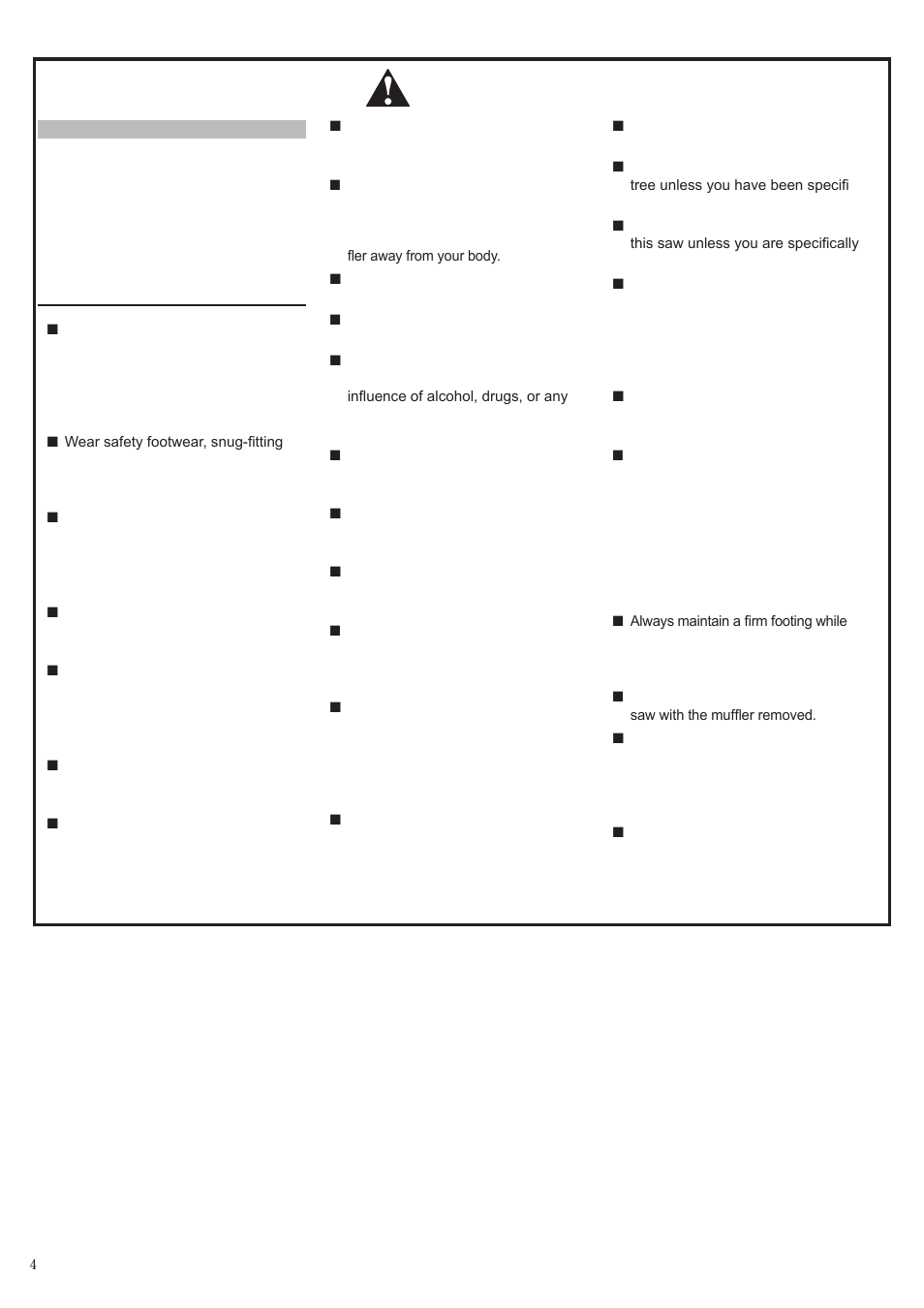 Shindaiwa 502s User Manual | Page 4 / 66