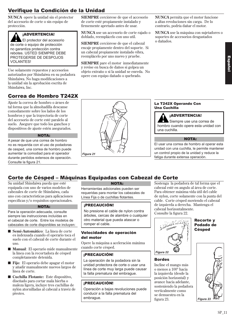 Shindaiwa 81643 User Manual | Page 31 / 60