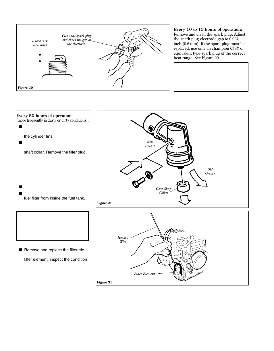 Starting warm engine, Stopping engine, Hour maintenance | 10/15-hour maintenance | Shindaiwa 81646 User Manual | Page 14 / 48