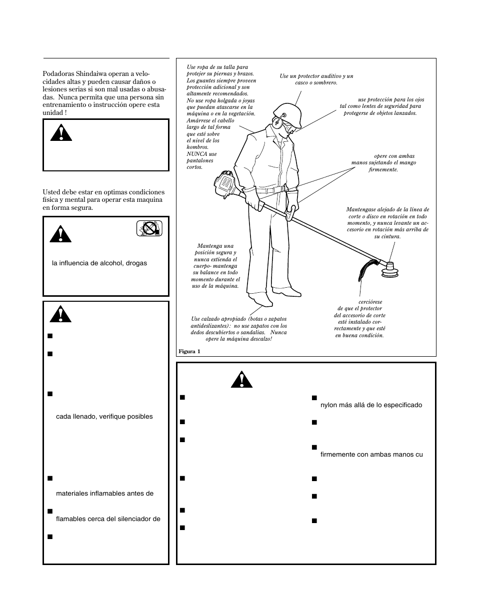 Safety | Shindaiwa 81646 User Manual | Page 27 / 48