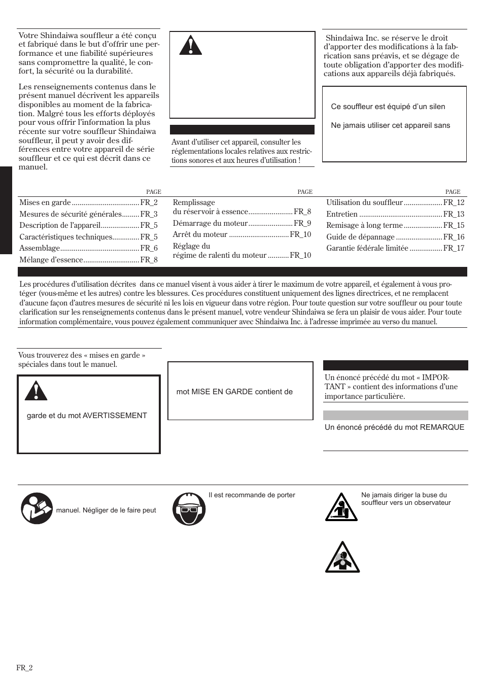 Shindaiwa EB8520 User Manual | Page 42 / 60