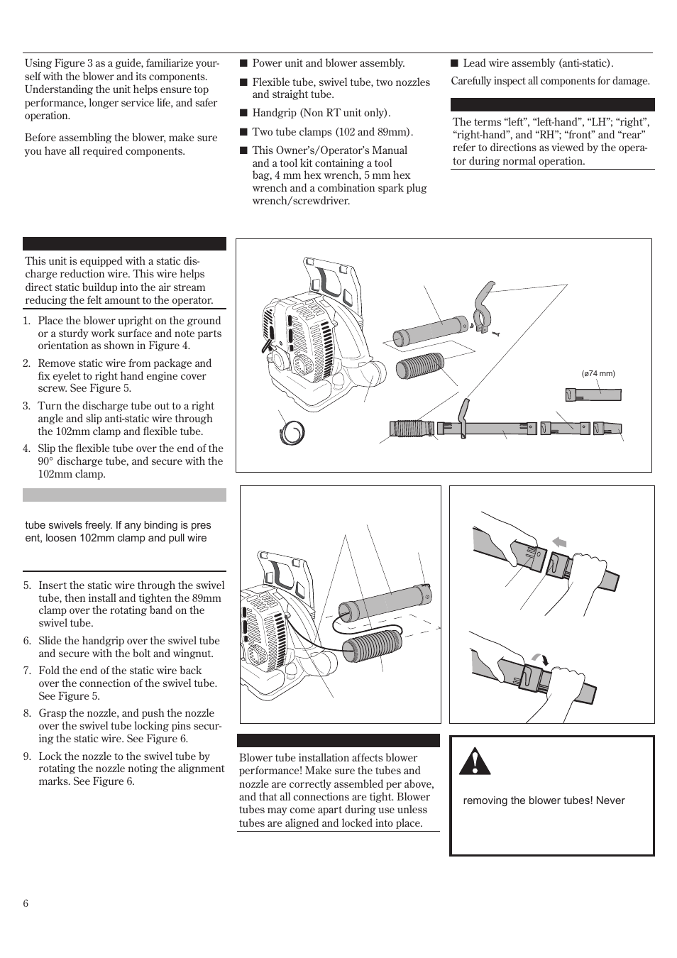 Assembly | Shindaiwa EB8520 User Manual | Page 6 / 60