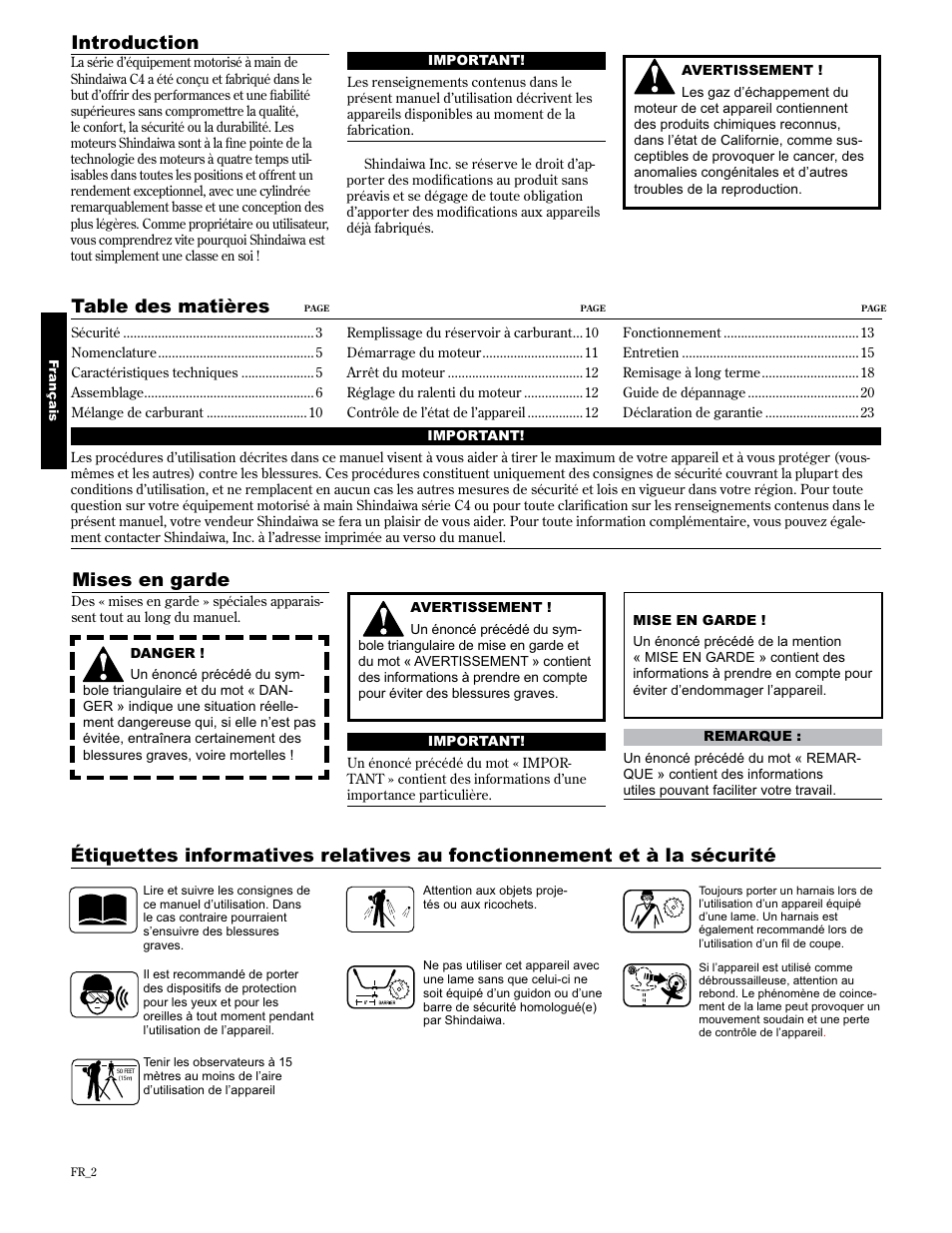 Shindaiwa 89300 User Manual | Page 50 / 72