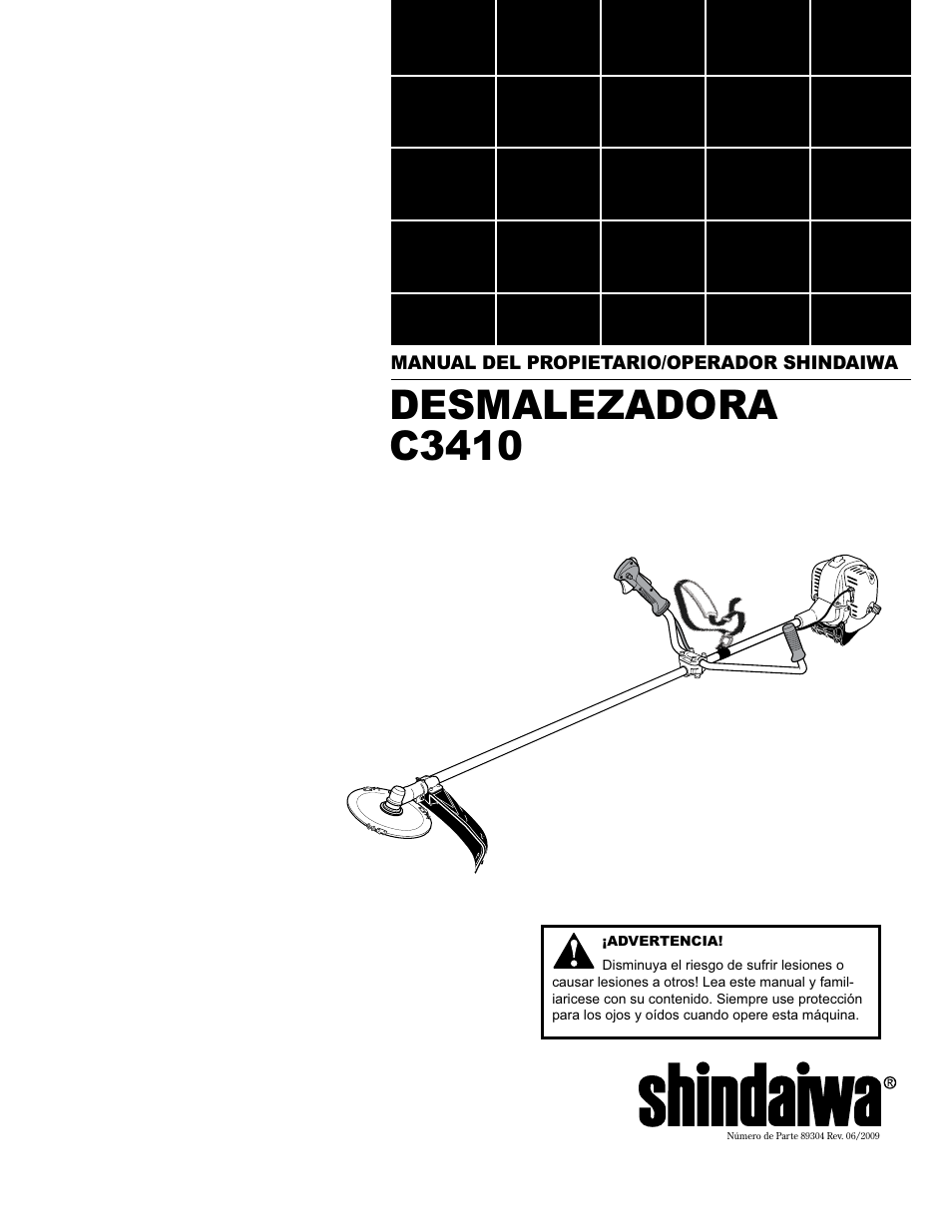 Desmalezadora c3410 | Shindaiwa 89304 User Manual | Page 25 / 72