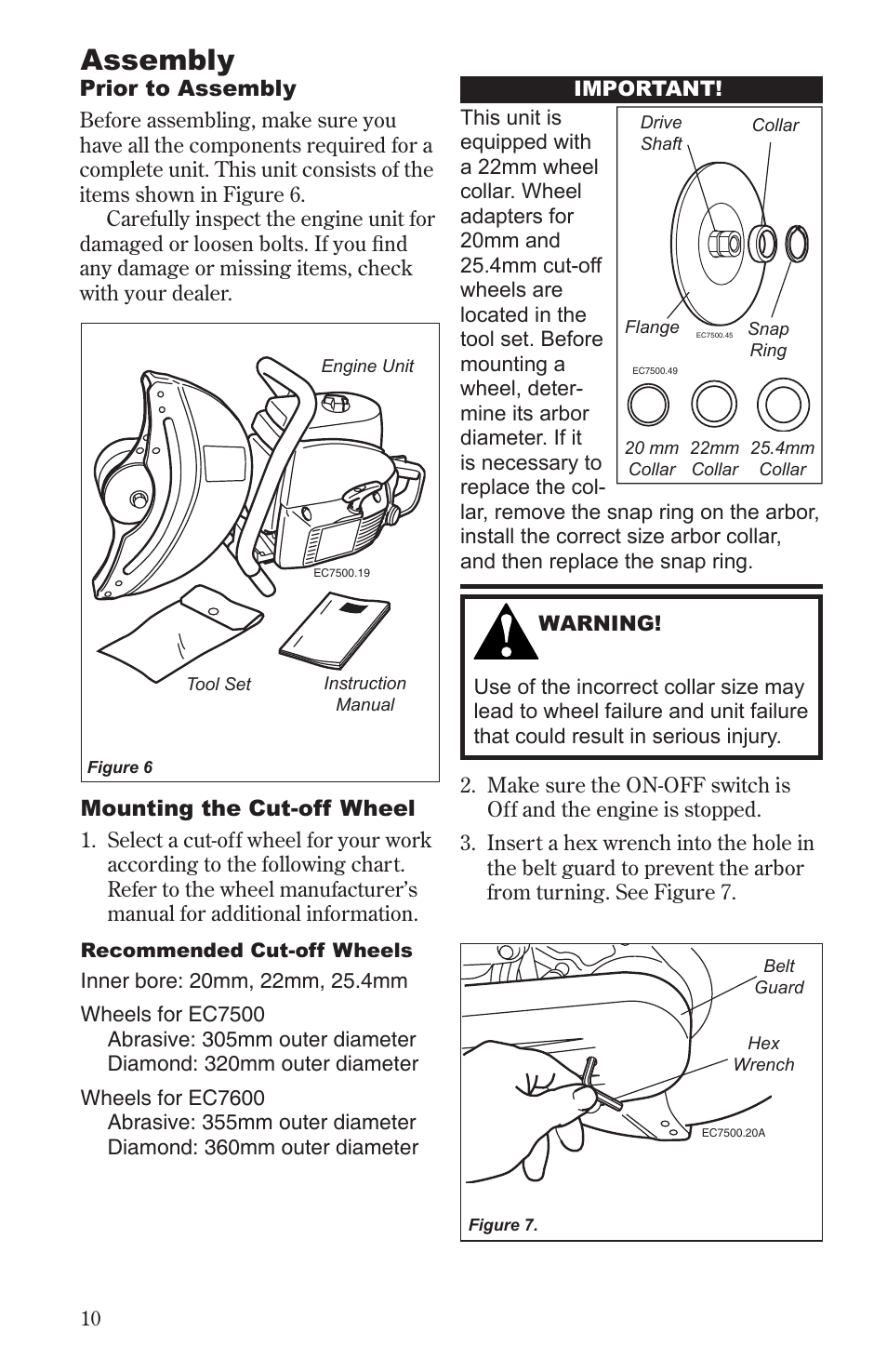 Assembly | Shindaiwa 68006-94310 User Manual | Page 10 / 28