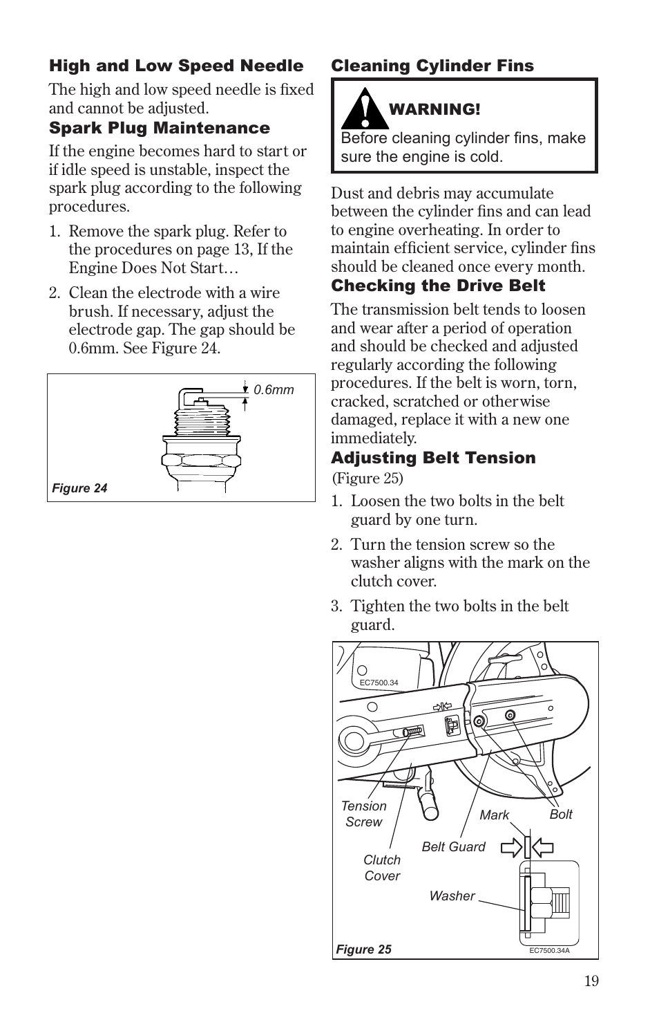 Shindaiwa 68006-94310 User Manual | Page 19 / 28