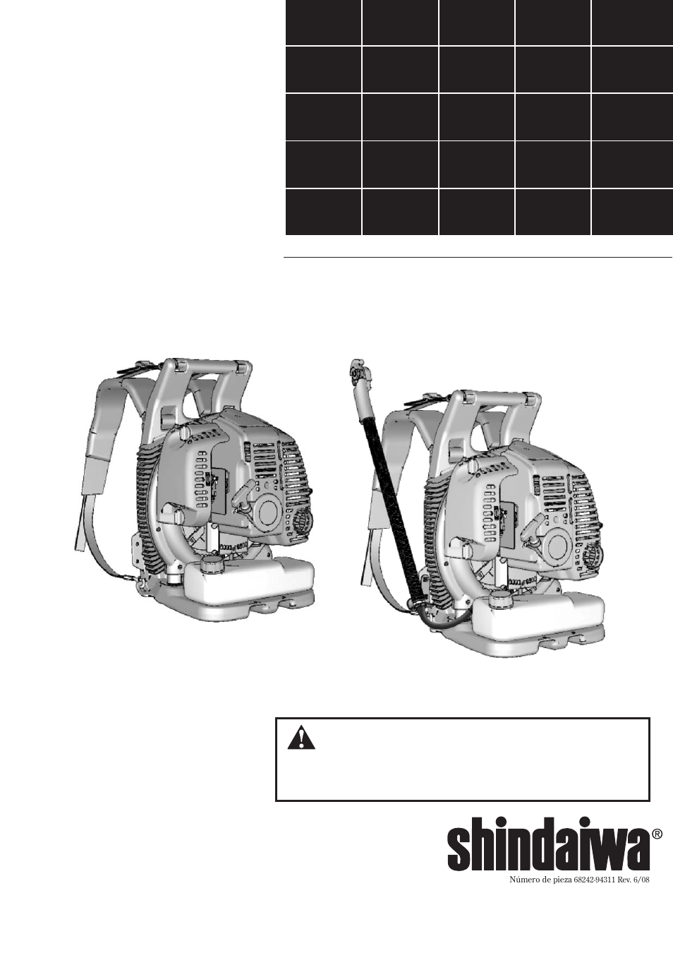 Shindaiwa EB802RT User Manual | Page 21 / 60