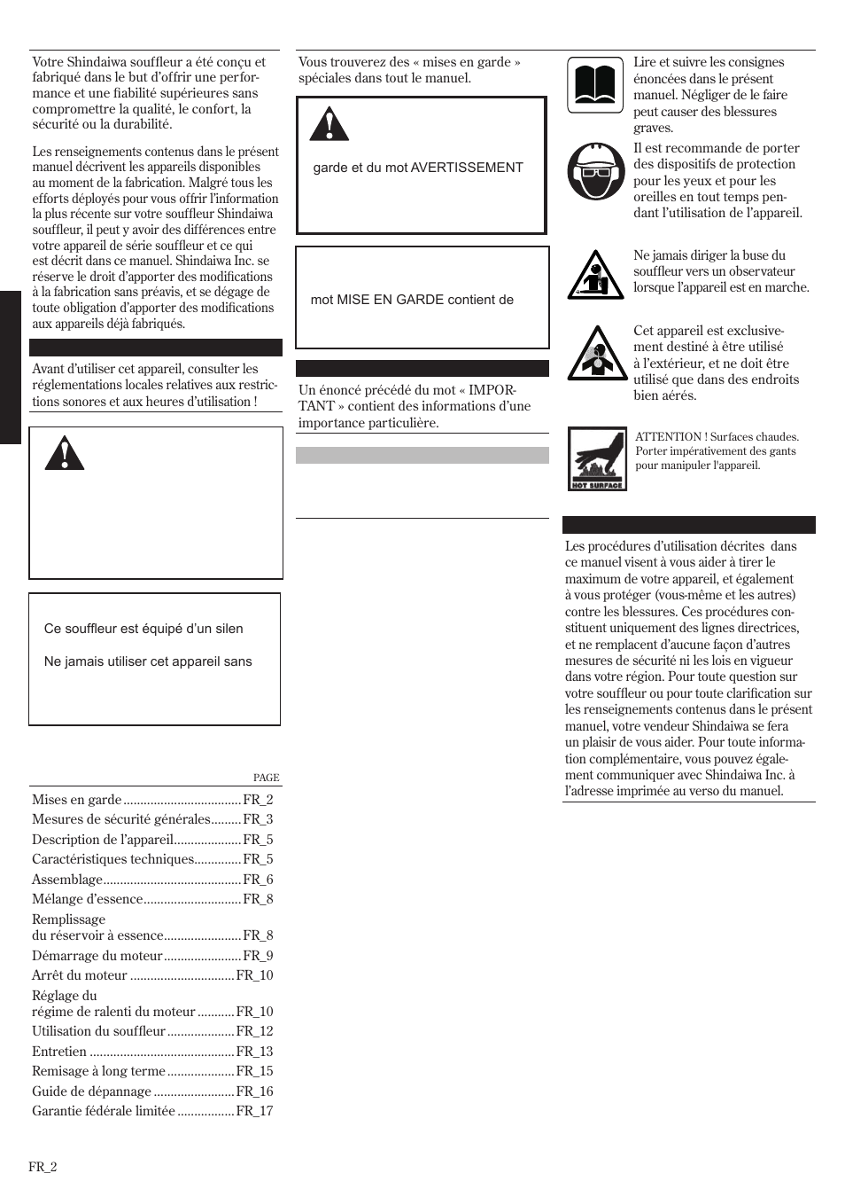 Shindaiwa EB802RT User Manual | Page 42 / 60