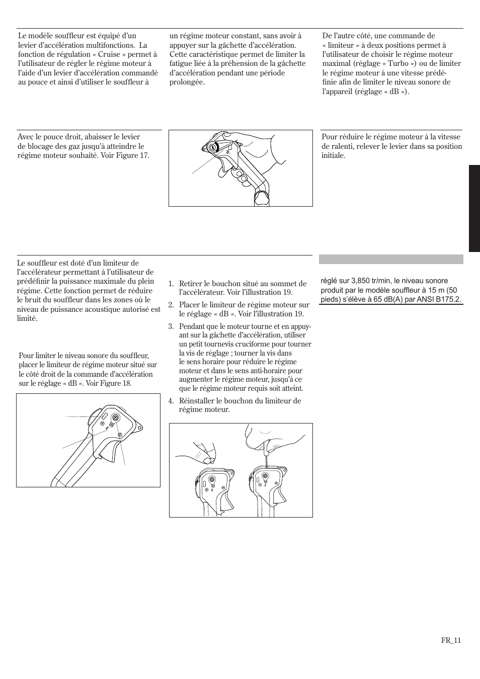 Limiteur de régime moteur (rt) | Shindaiwa EB802RT User Manual | Page 51 / 60