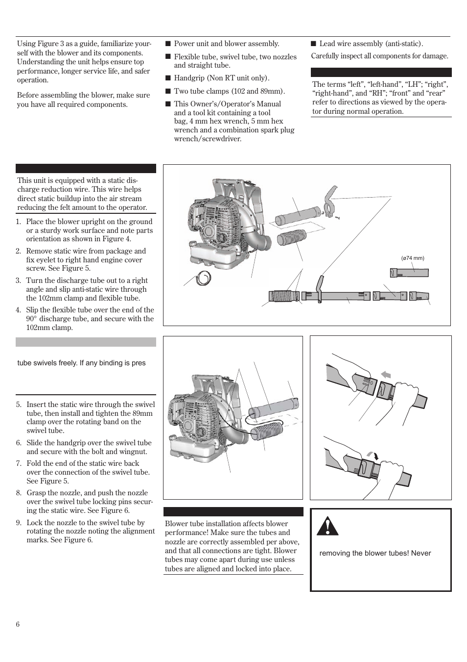 Assembly | Shindaiwa EB802RT User Manual | Page 6 / 60