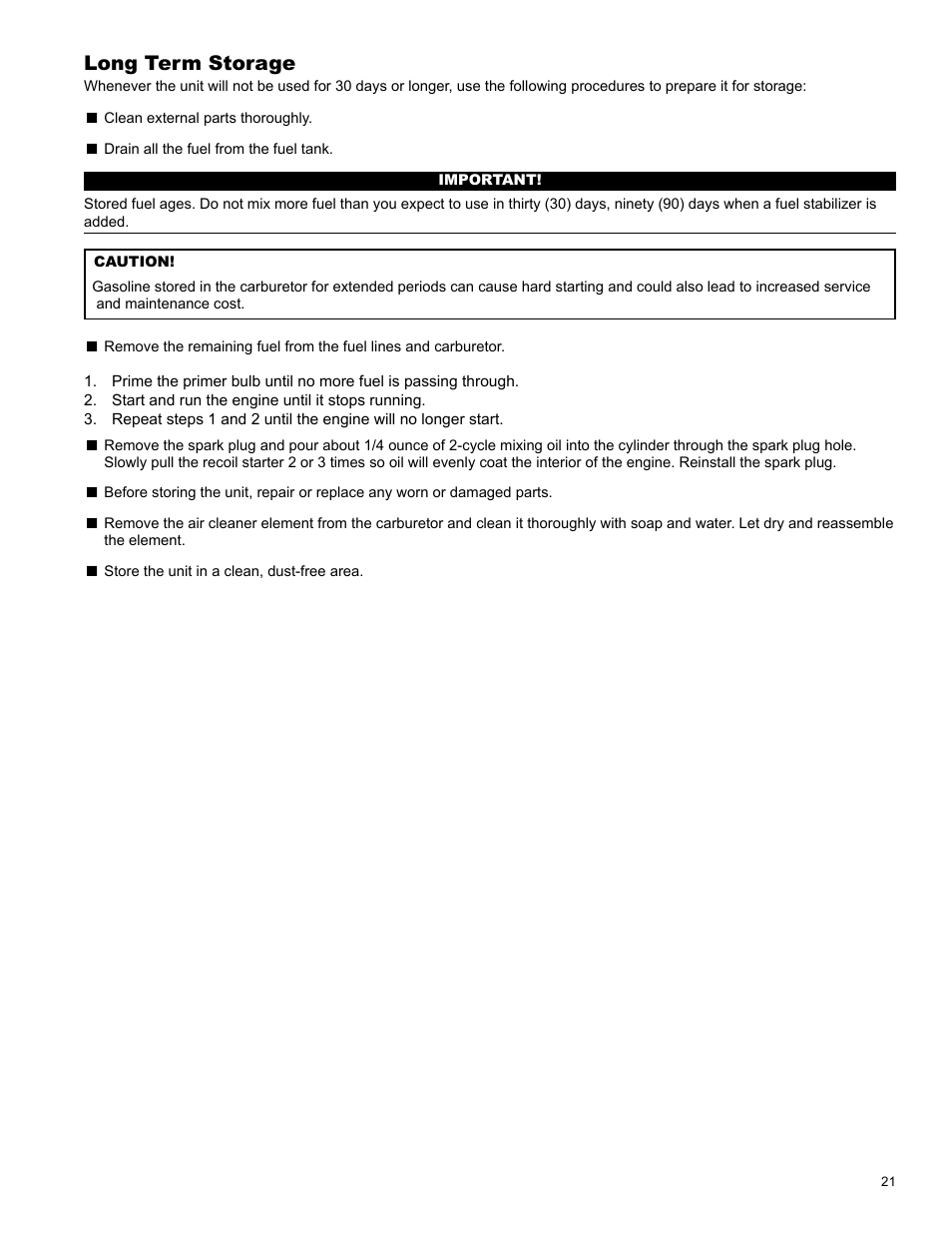 Shindaiwa C344 User Manual | Page 21 / 32