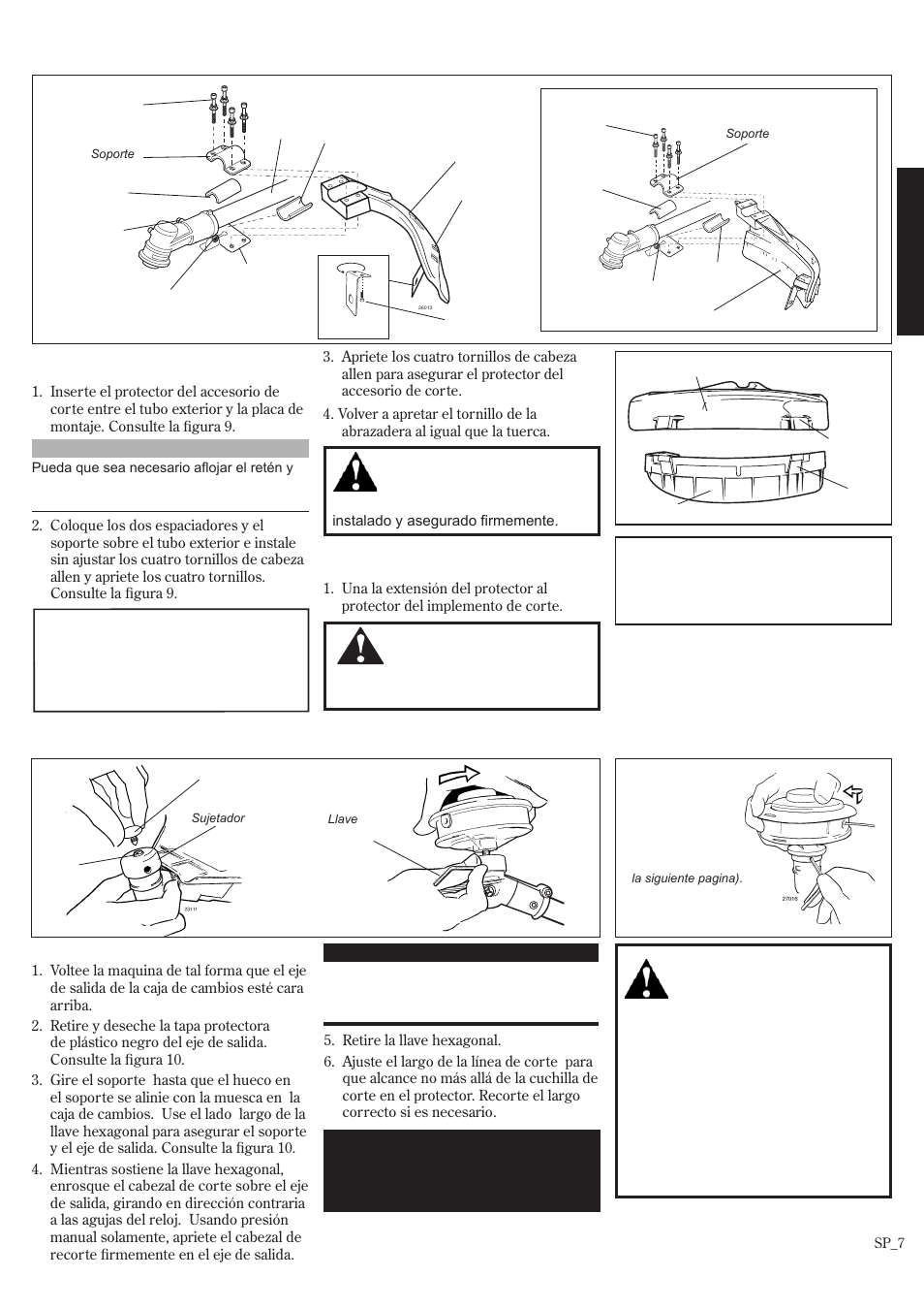 Ensamblaje y ajustes, Ensamblaje | Shindaiwa T242/EVC User Manual | Page 27 / 60