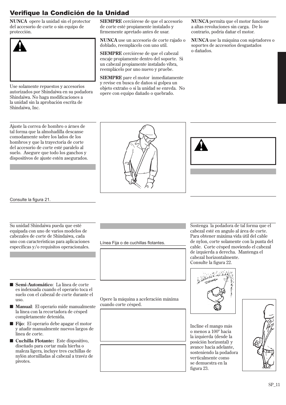 Shindaiwa T242/EVC User Manual | Page 31 / 60