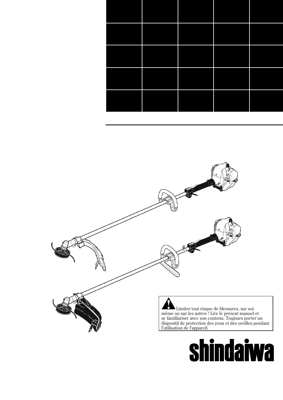 Shindaiwa T242/EVC User Manual | Page 41 / 60