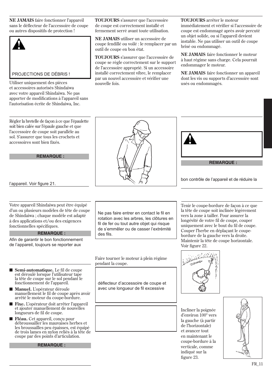 Contrôle de l’état de l’appareil bretelle t242x, T242x | Shindaiwa T242/EVC User Manual | Page 51 / 60