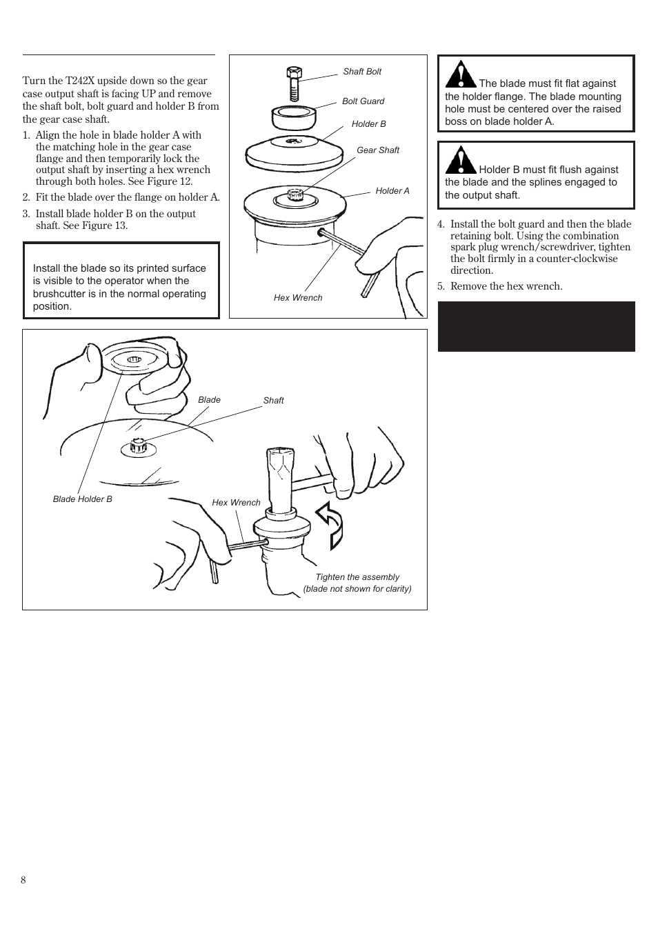 Assembly | Shindaiwa T242/EVC User Manual | Page 8 / 60