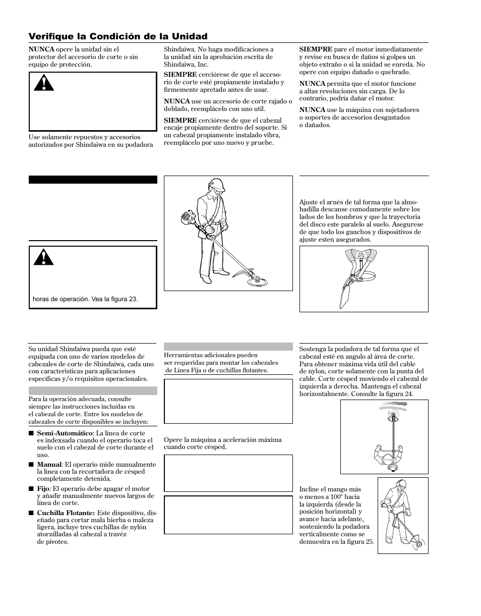 Shindaiwa 81714 User Manual | Page 36 / 48