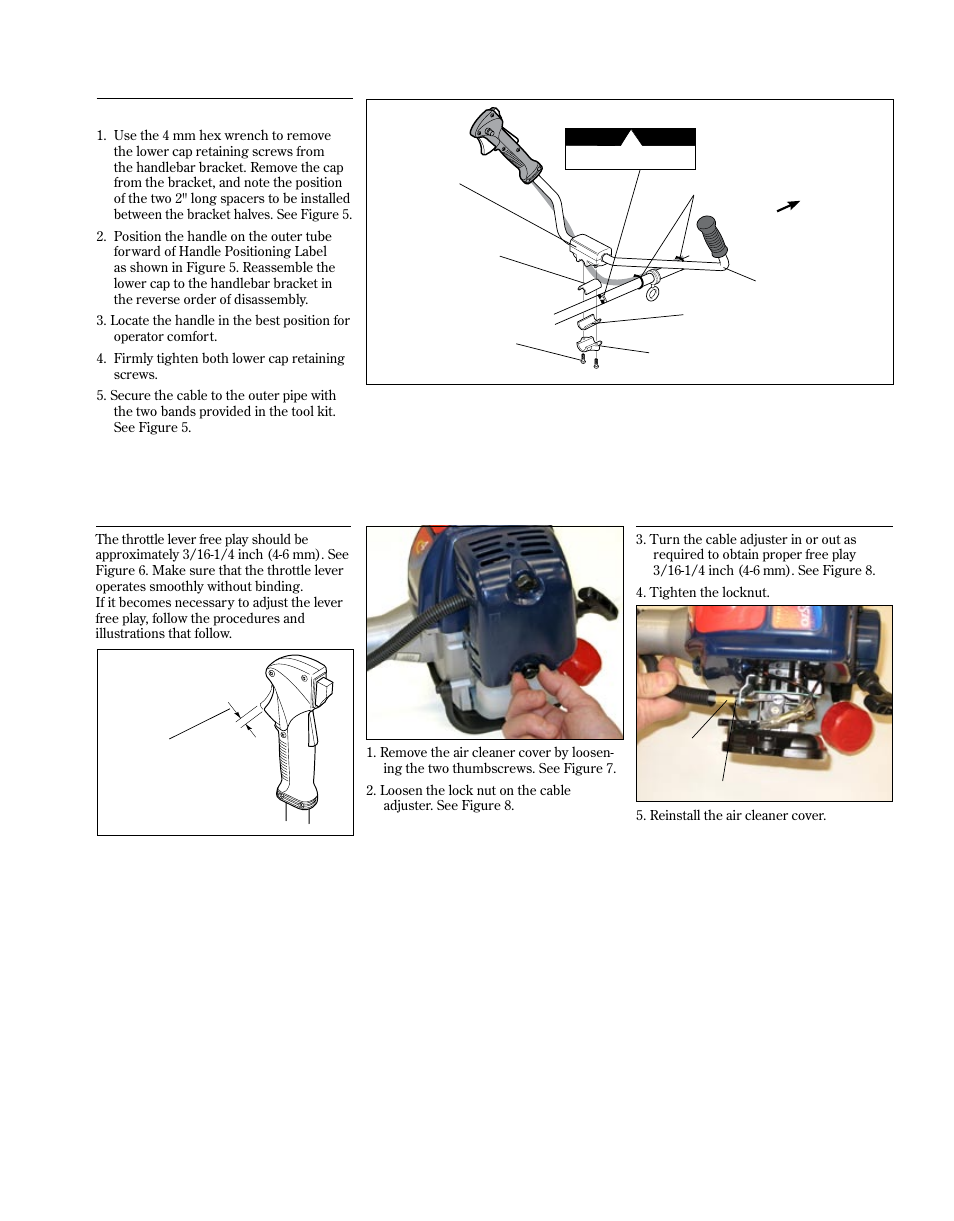 Adjustments, Assembly (continued) | Shindaiwa 81714 User Manual | Page 7 / 48