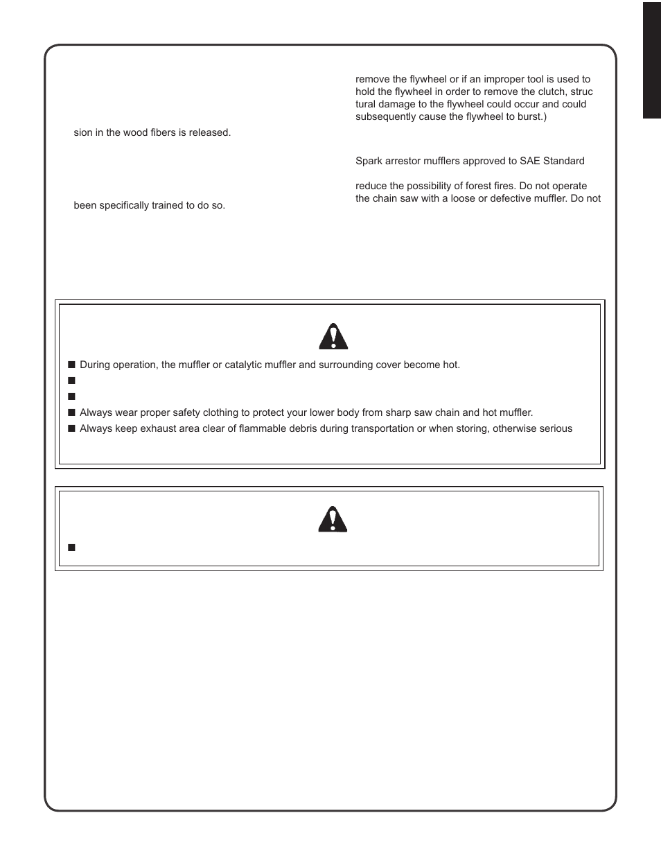 Warning danger | Shindaiwa 82085 User Manual | Page 3 / 90