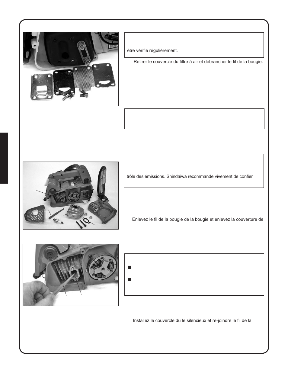 Shindaiwa 82085 User Manual | Page 82 / 90