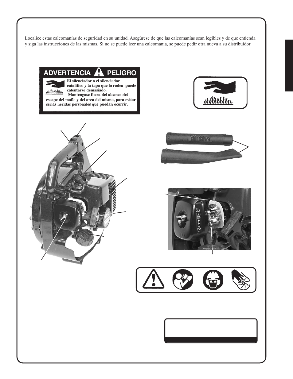 Categoría i | Shindaiwa EB212 User Manual | Page 31 / 72