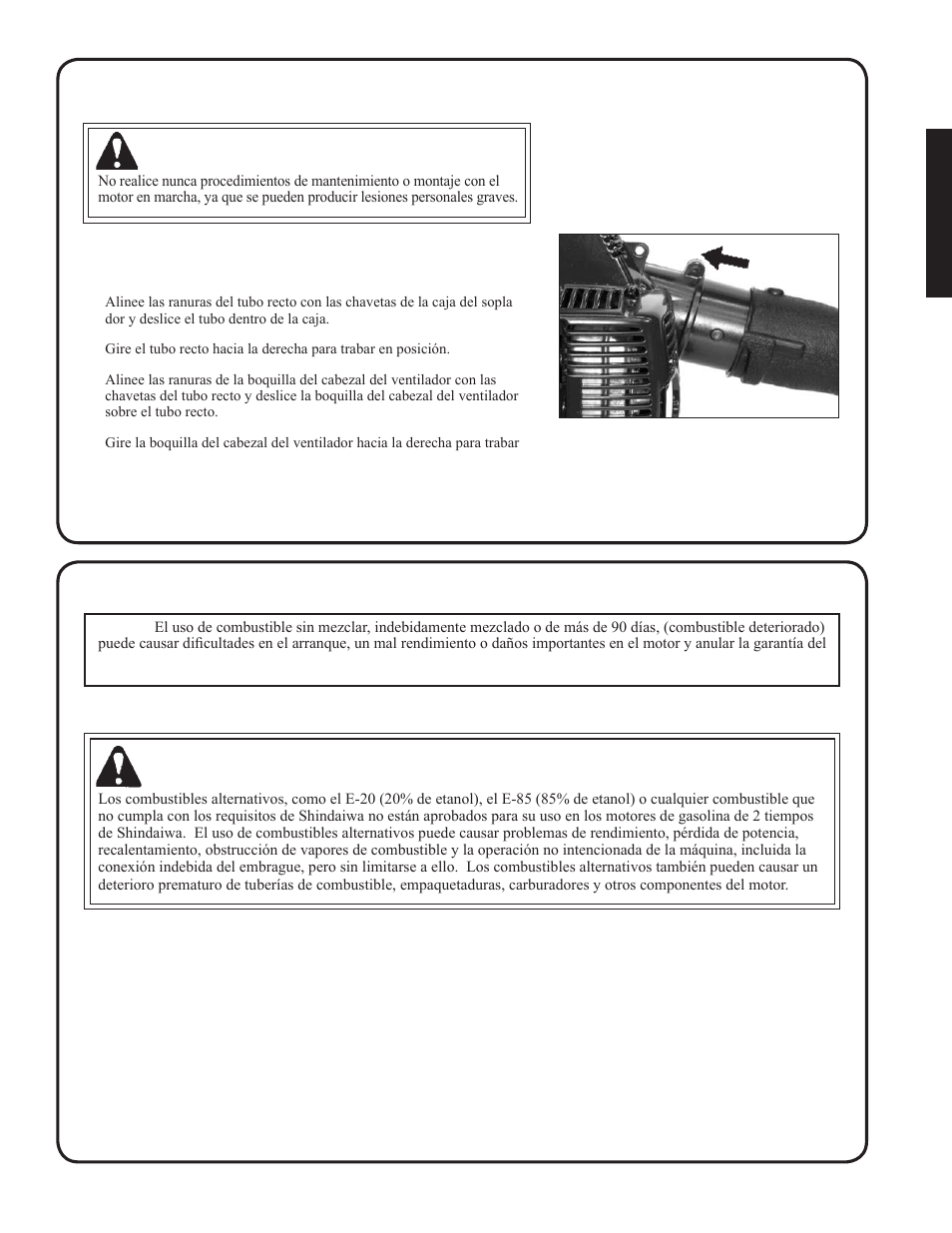 Shindaiwa EB212 User Manual | Page 33 / 72