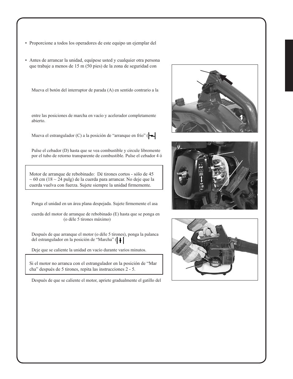 Shindaiwa EB212 User Manual | Page 35 / 72