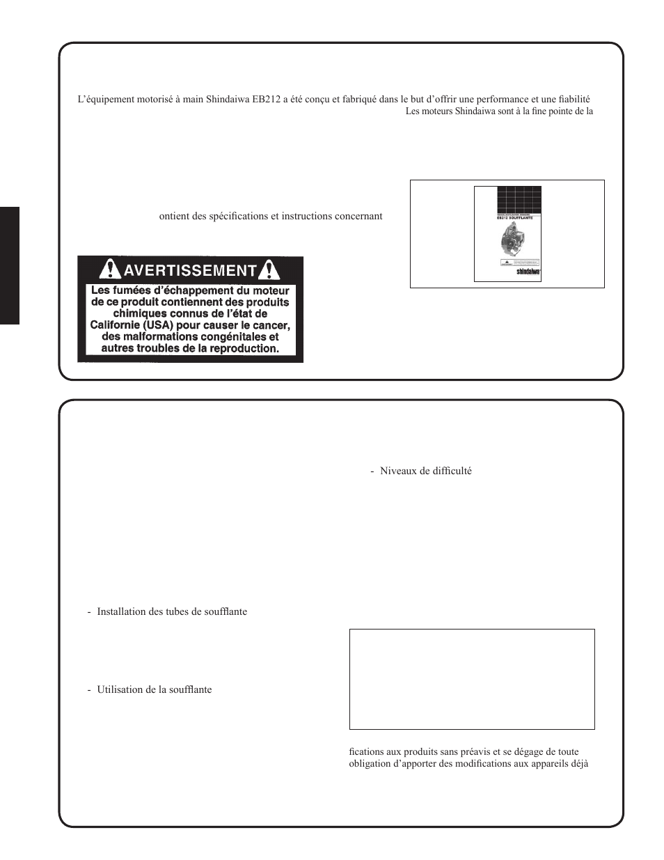 Shindaiwa EB212 User Manual | Page 50 / 72