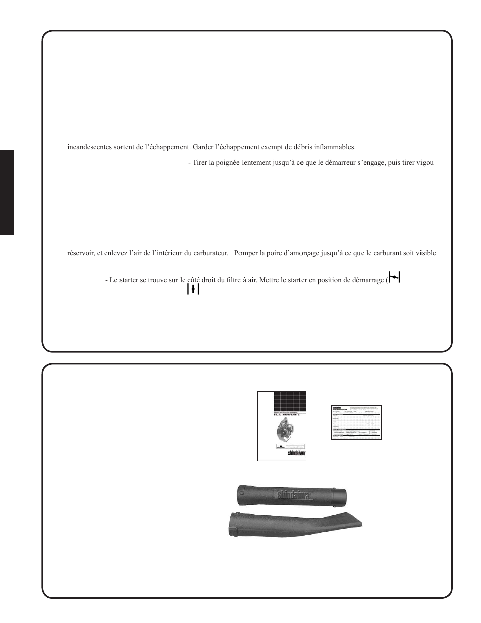 Ontenu | Shindaiwa EB212 User Manual | Page 56 / 72