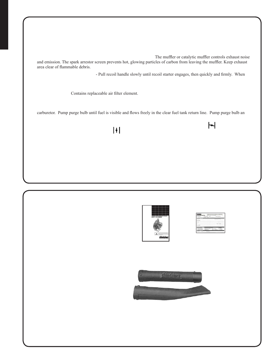 Ontents | Shindaiwa EB212 User Manual | Page 8 / 72