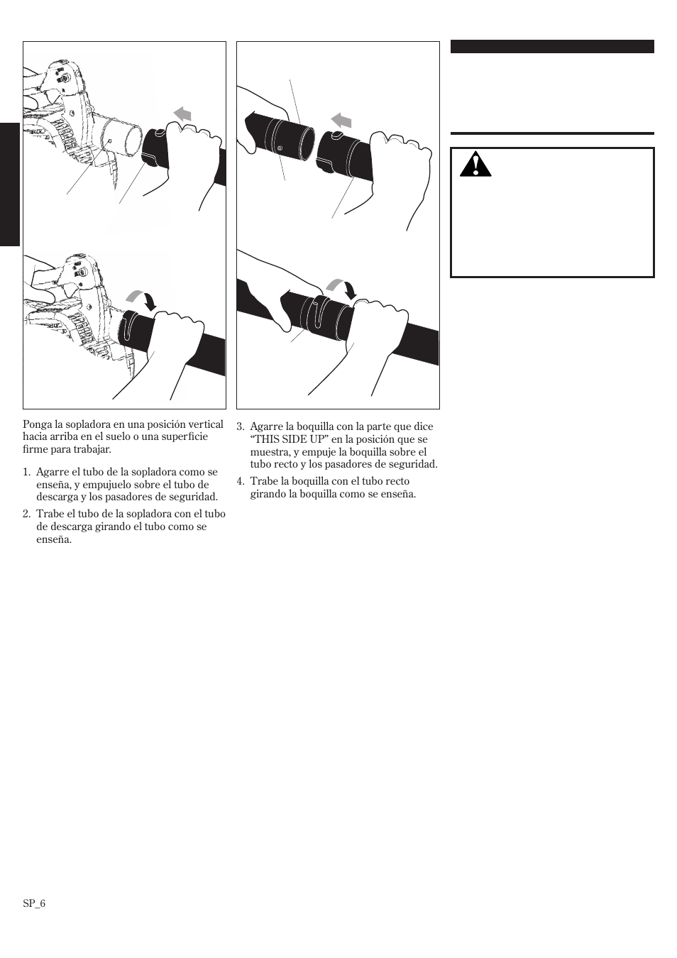 Armondo la sopladora | Shindaiwa 68907-94311 User Manual | Page 24 / 56