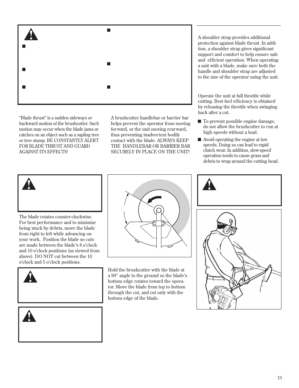 Operation (continued) | Shindaiwa T272X User Manual | Page 13 / 40