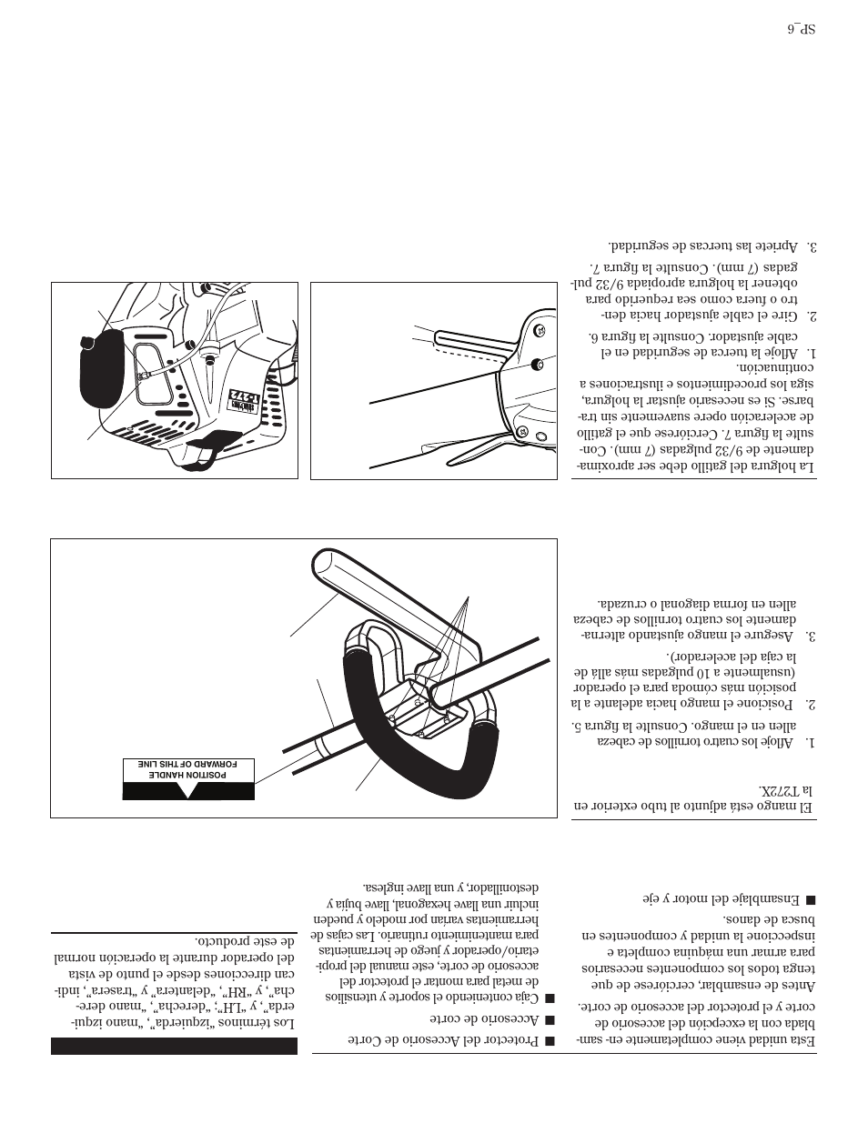 Ensamblaje | Shindaiwa T272X User Manual | Page 35 / 40