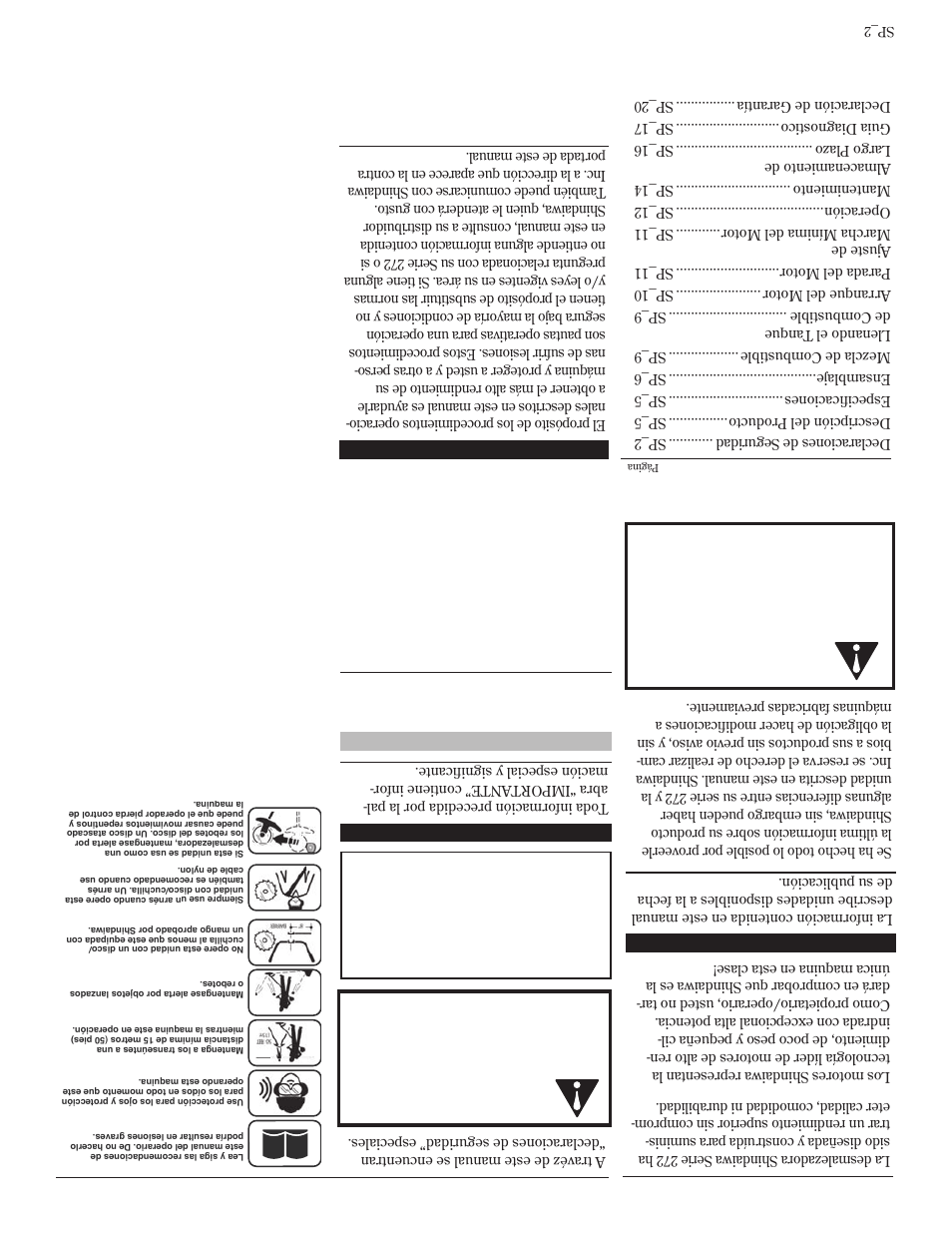 Shindaiwa T272X User Manual | Page 39 / 40
