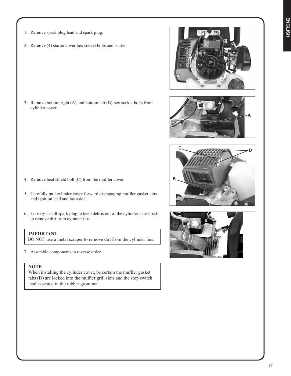 Shindaiwa DH212 User Manual | Page 19 / 96