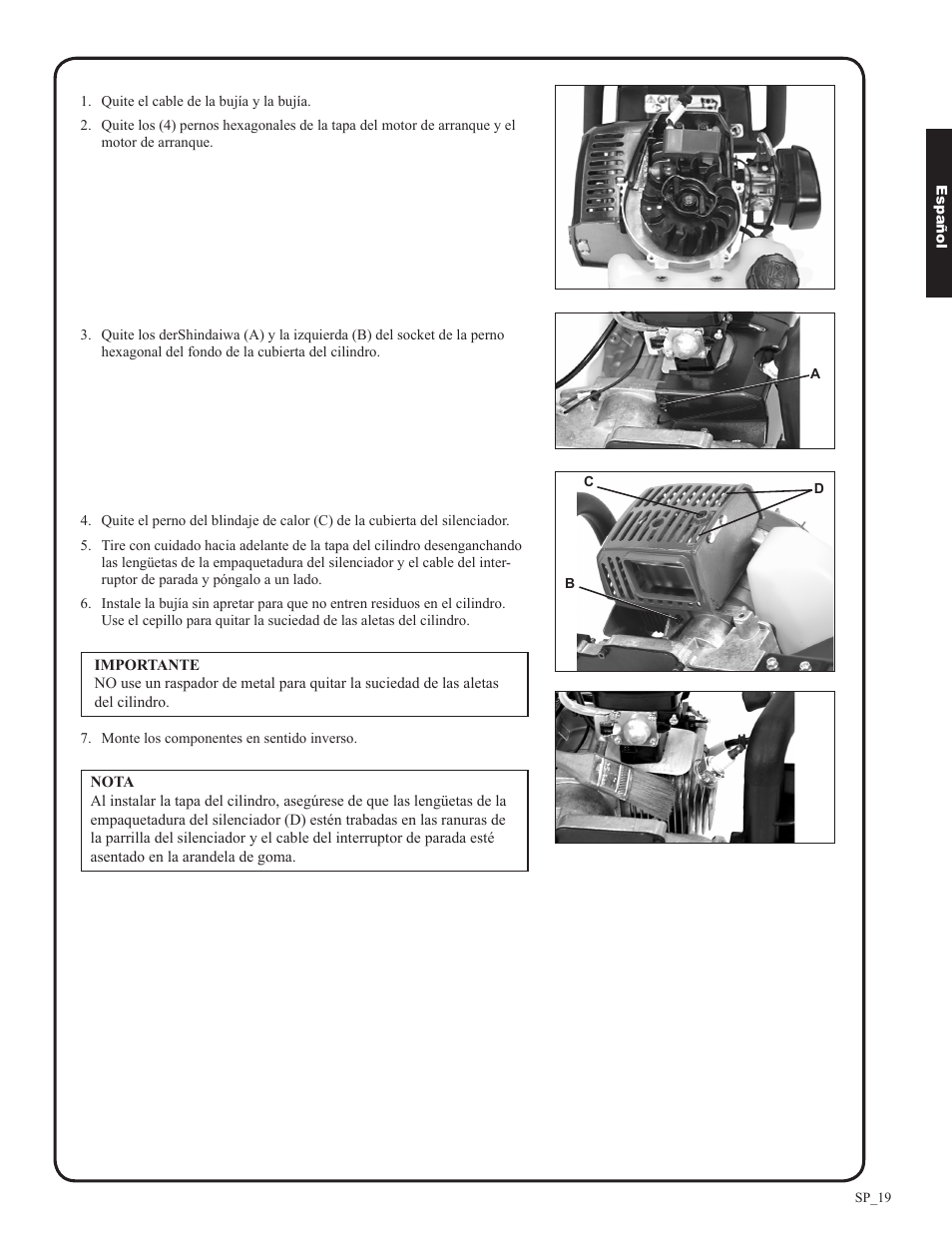 Shindaiwa DH212 User Manual | Page 51 / 96