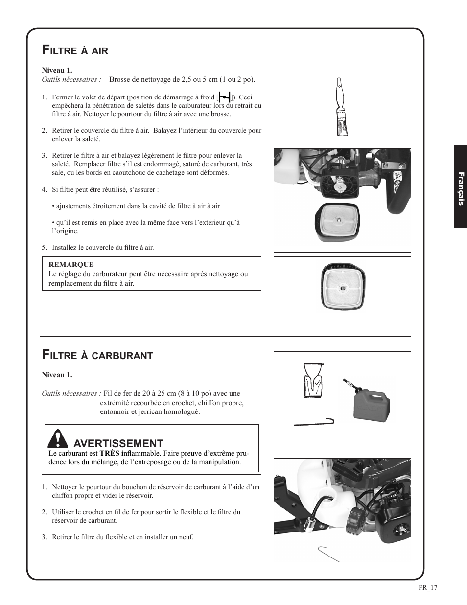 Avertissement | Shindaiwa DH212 User Manual | Page 81 / 96