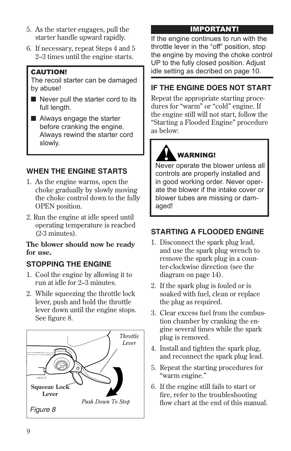 Shindaiwa 68232-94011 User Manual | Page 10 / 24