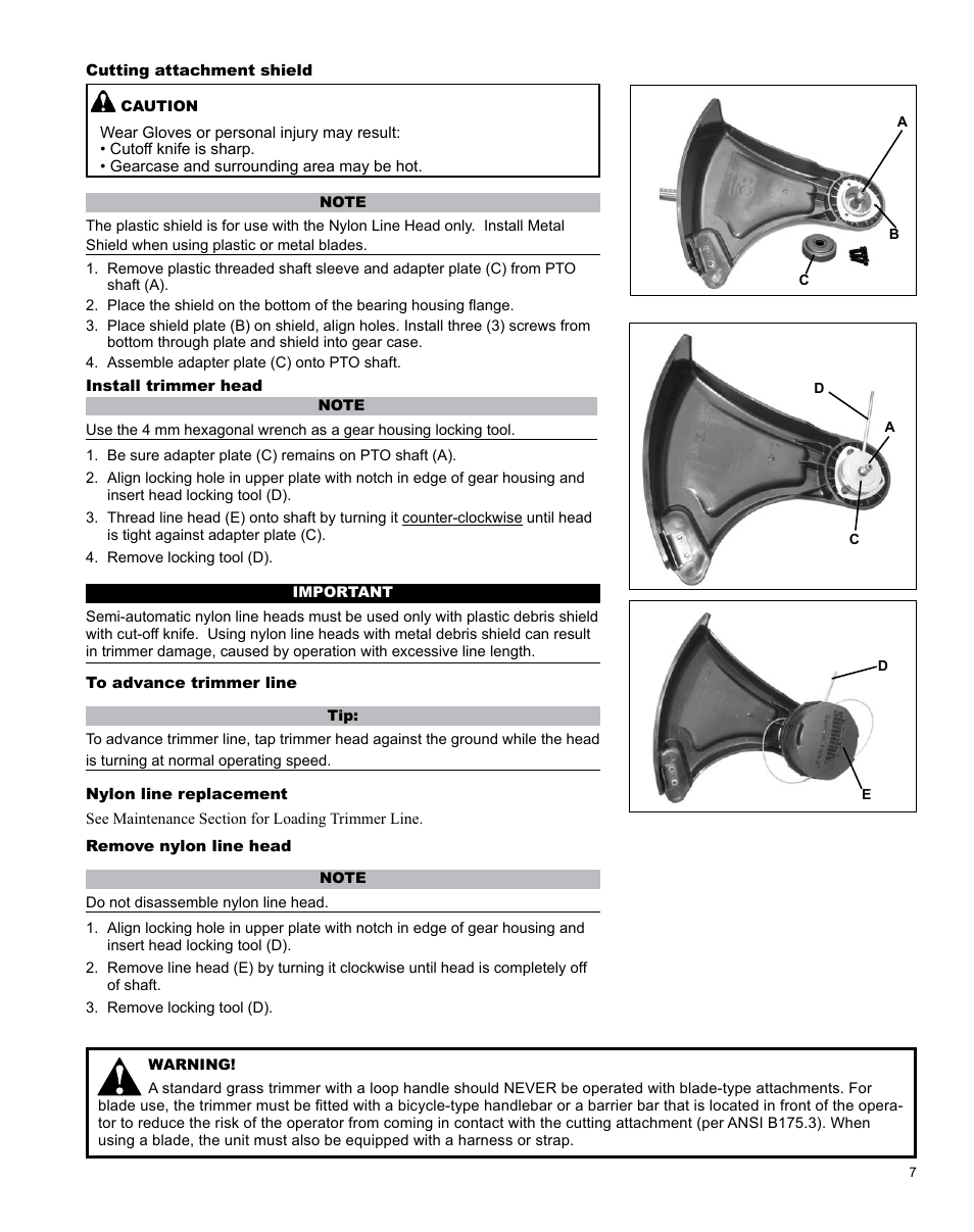 Shindaiwa X7502831200 User Manual | Page 7 / 28