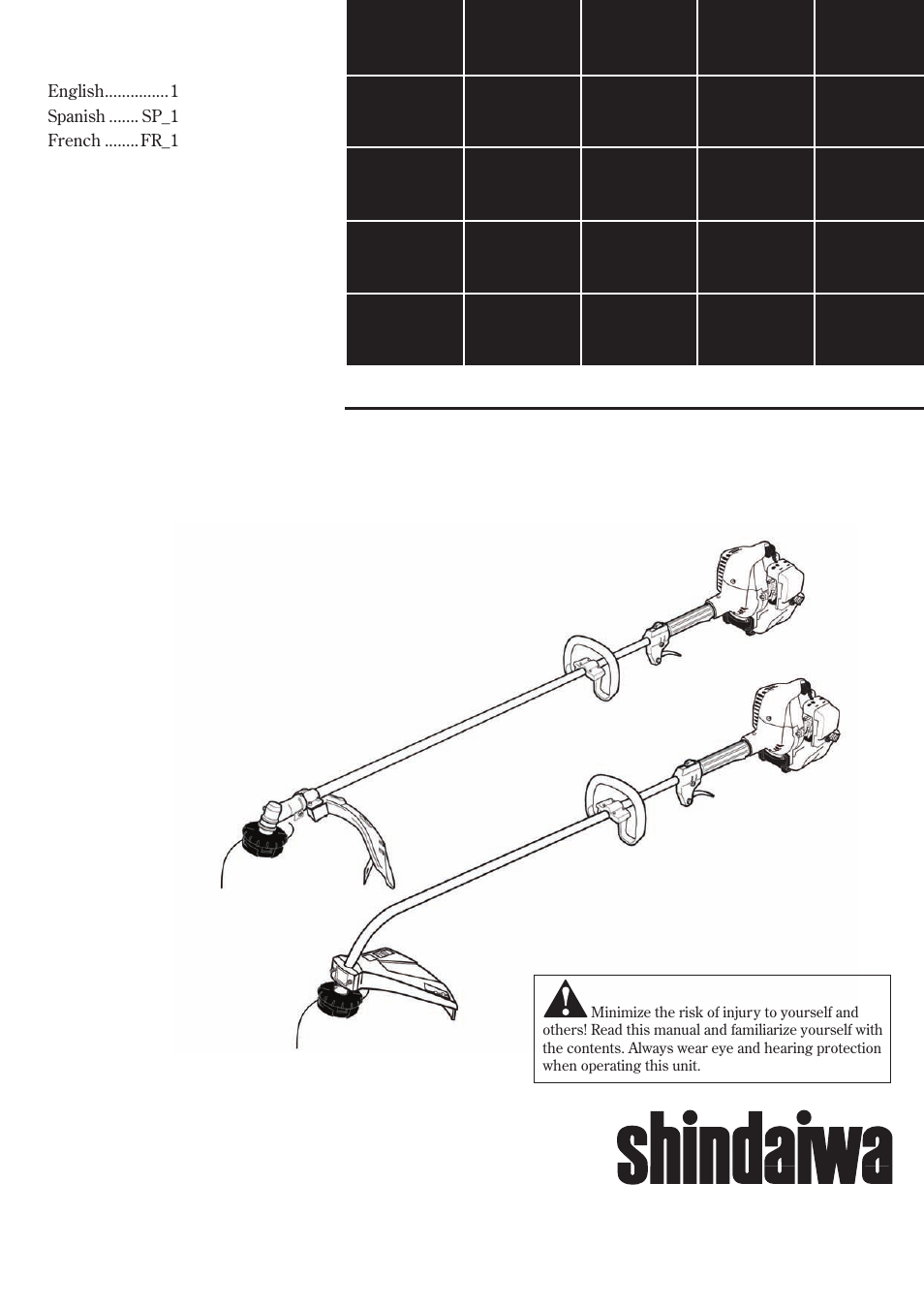 Shindaiwa F222 User Manual | 52 pages