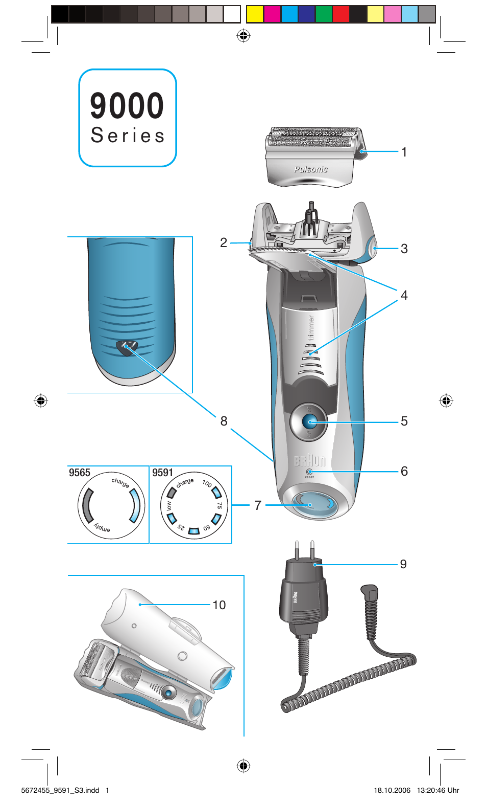 Braun 9591 User Manual | Page 3 / 19