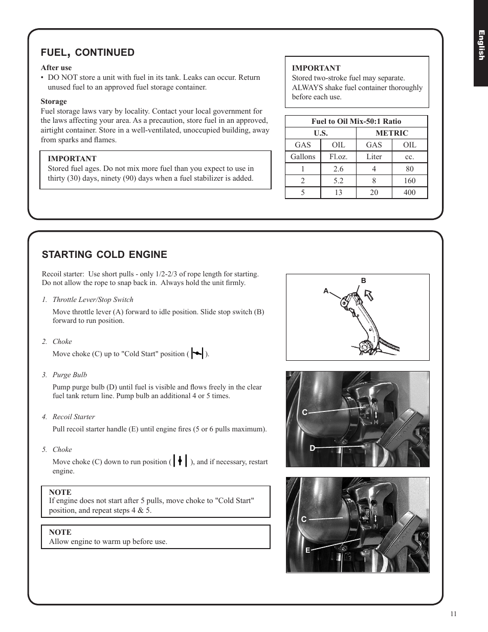 Shindaiwa EB633RT User Manual | Page 11 / 72