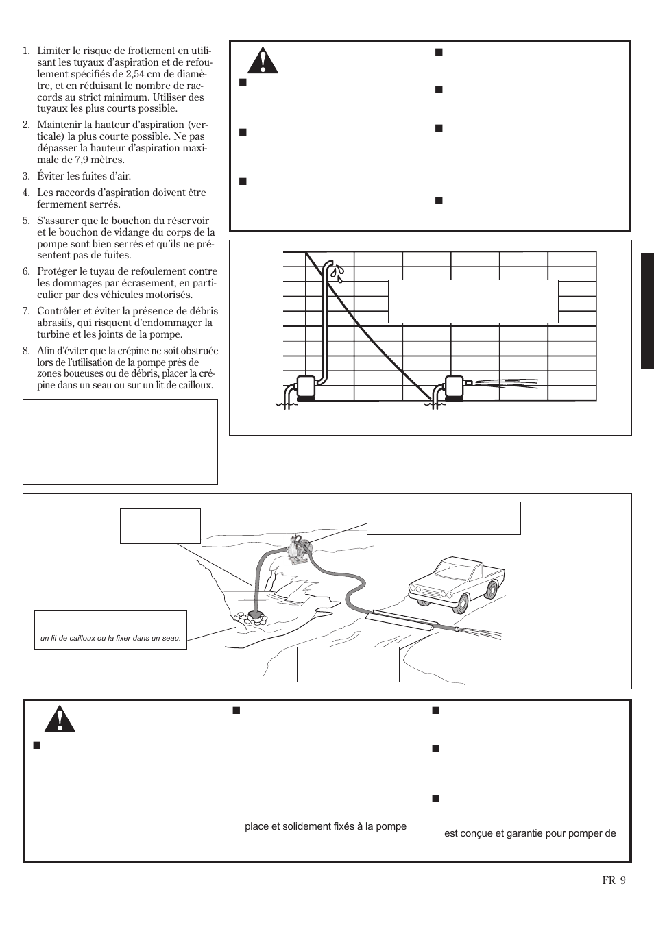 Conseils d’utilisation | Shindaiwa GP3410 User Manual | Page 49 / 60