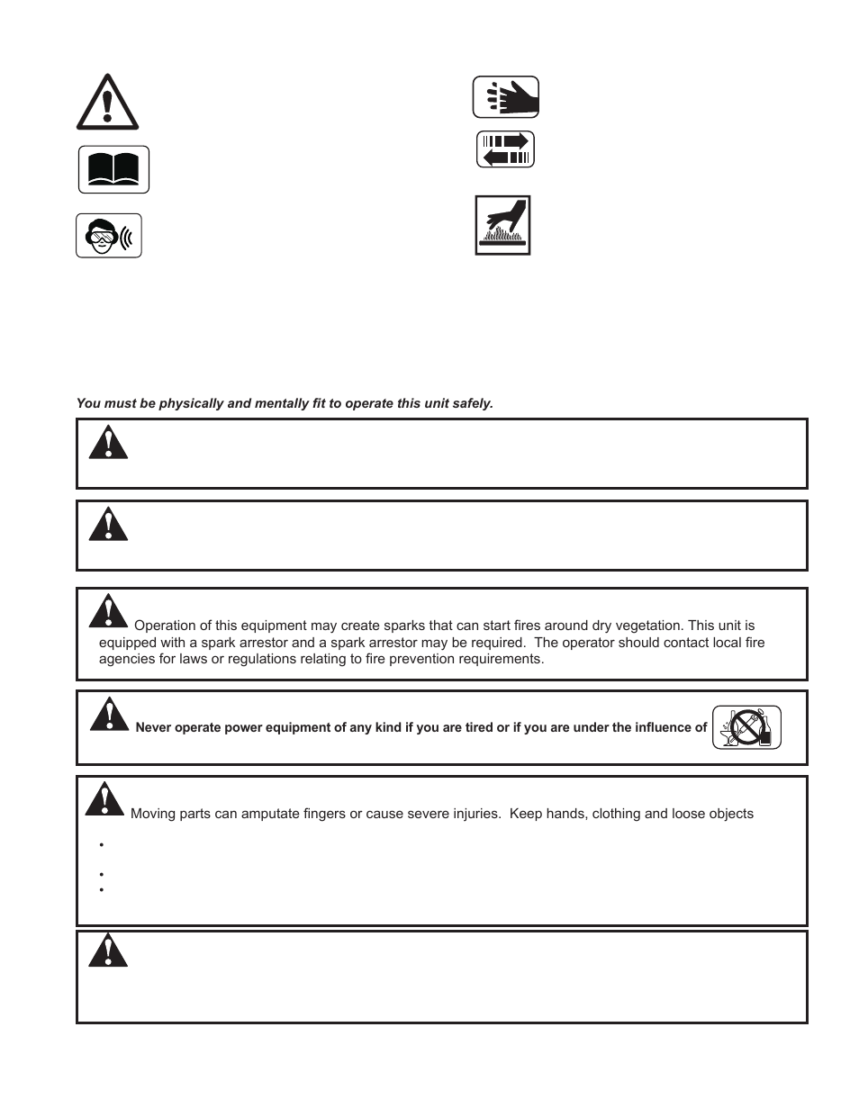 Safety, Safety and operation labels | Shindaiwa X7502862800 User Manual | Page 3 / 56