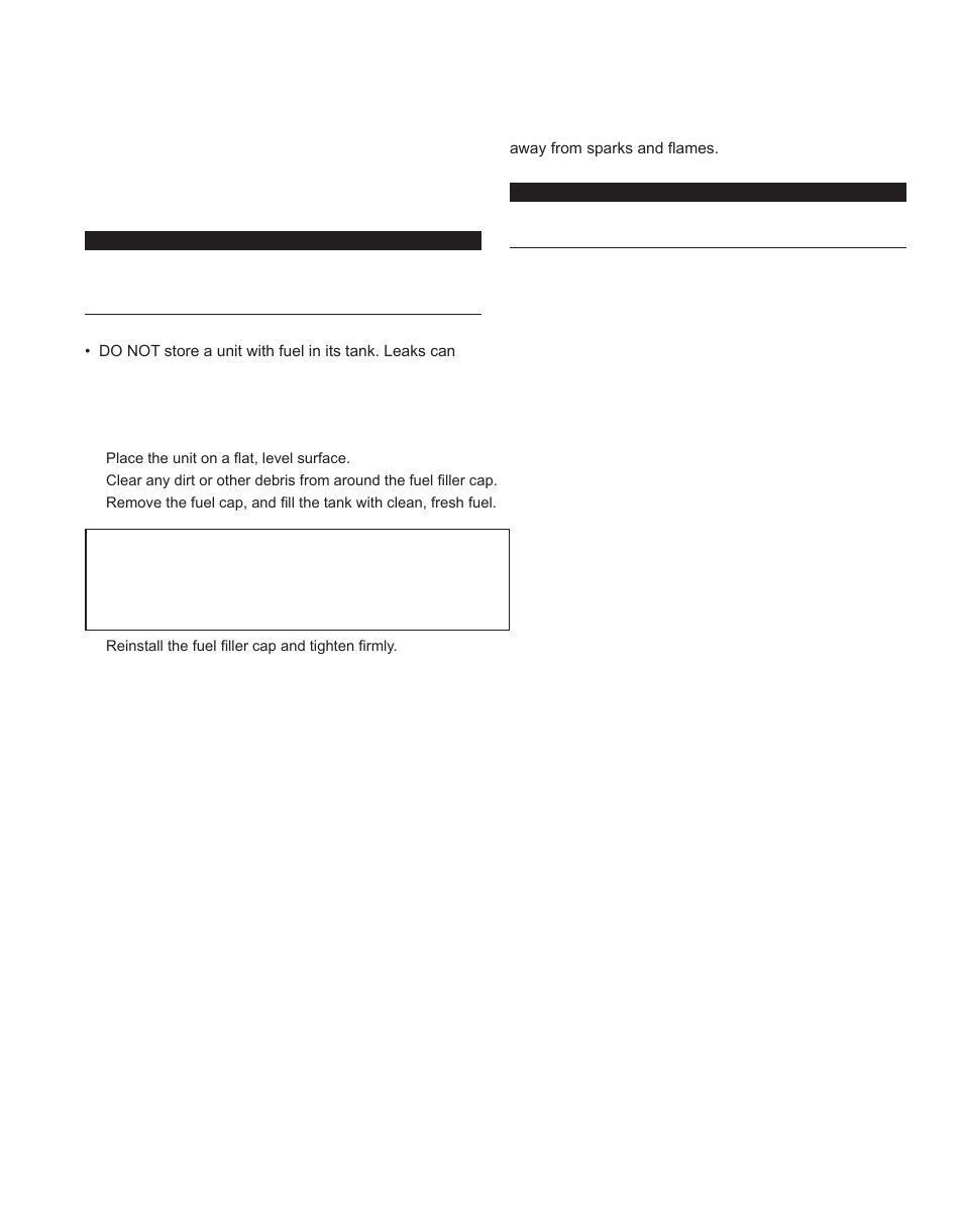 Filling the fuel tank | Shindaiwa X7502862800 User Manual | Page 9 / 56